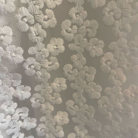 New Eva Mendes White Lace Strapless Dress Women’s Size Medium Bride Bridal - Picture 5 of 8